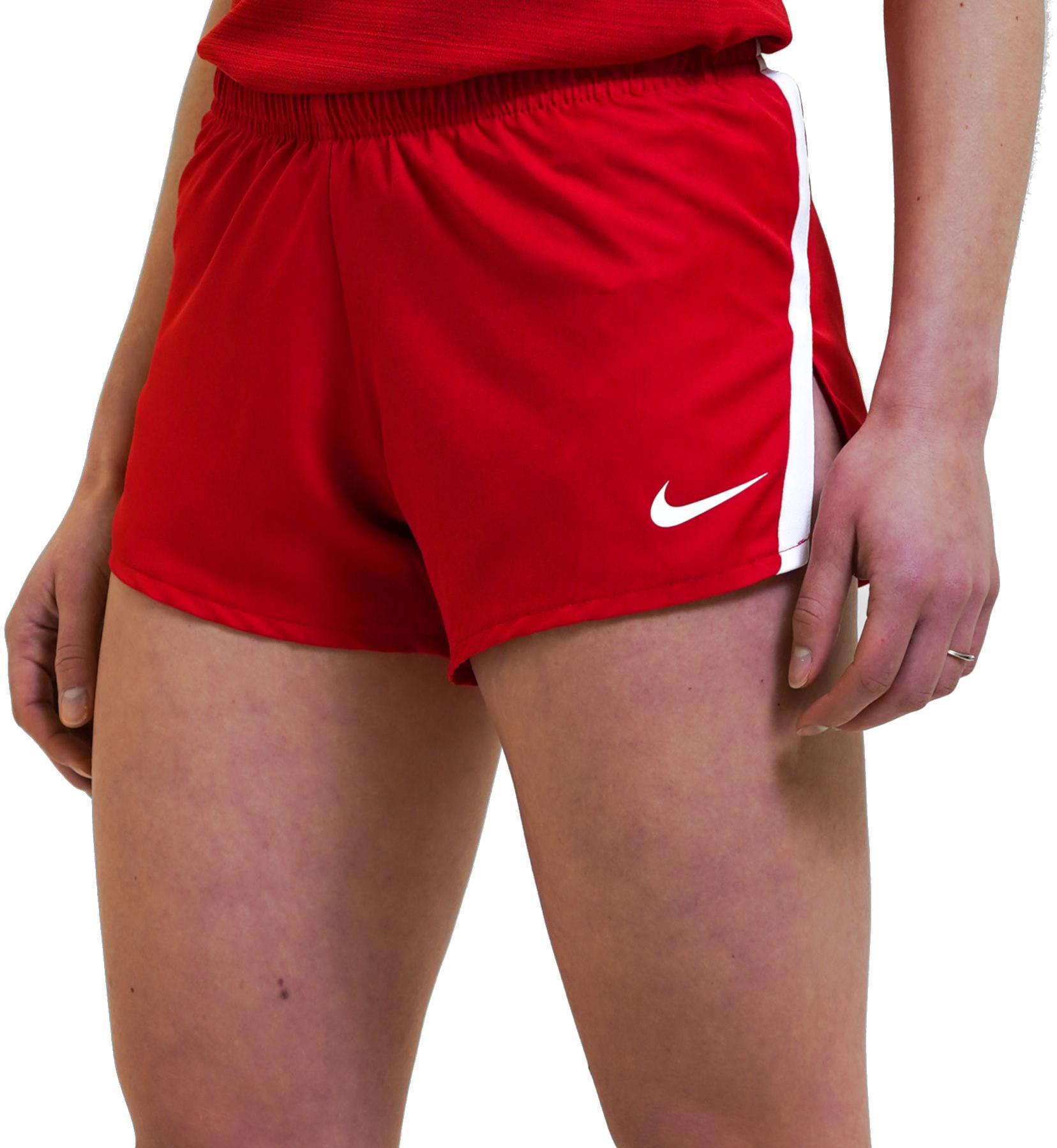 Red nike shorts store womens