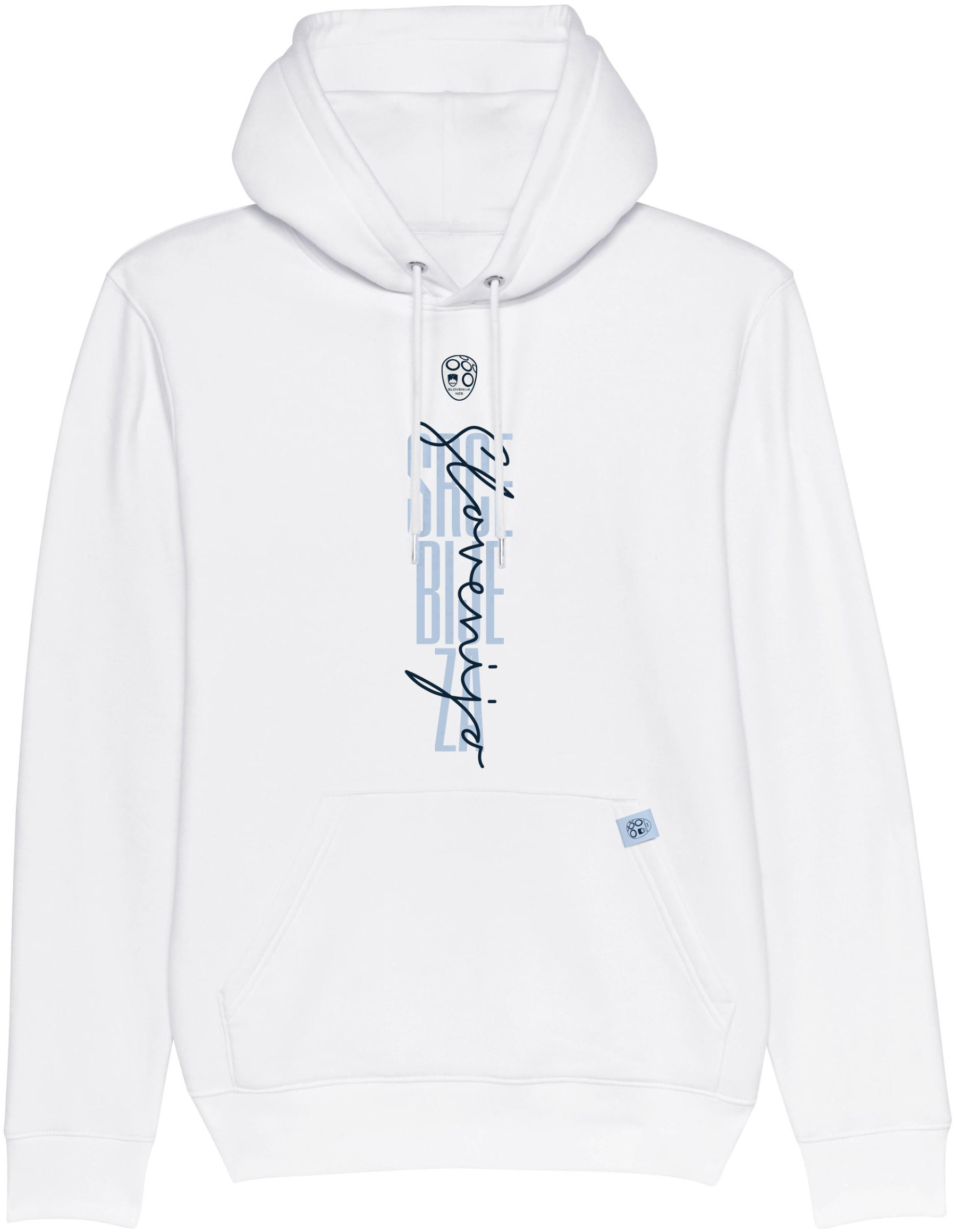 Sweatshirt med hætte Nike NZSx11TS Slove SRCE BIJE UNISEX white hoody