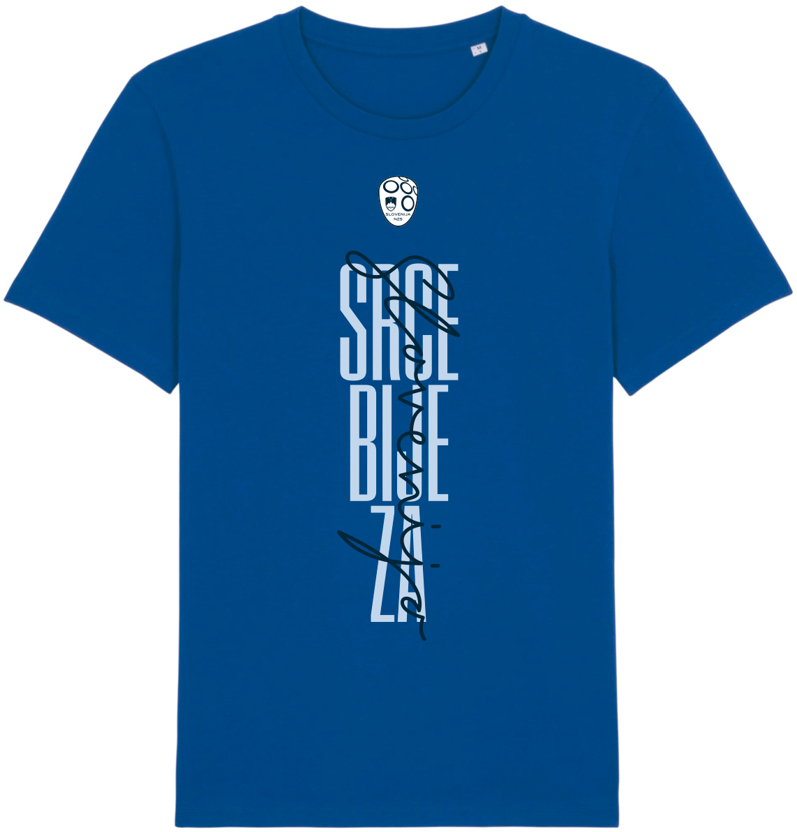 T-shirt odyssey Nike NZSx11TS Slove SRCE BIJE shirt men blue
