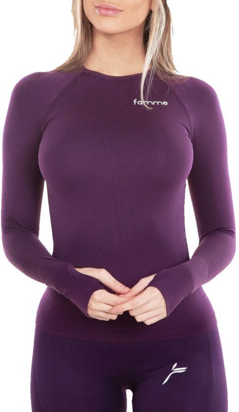 Тениска с дълъг ръкав FAMME Ocean Long Sleeve