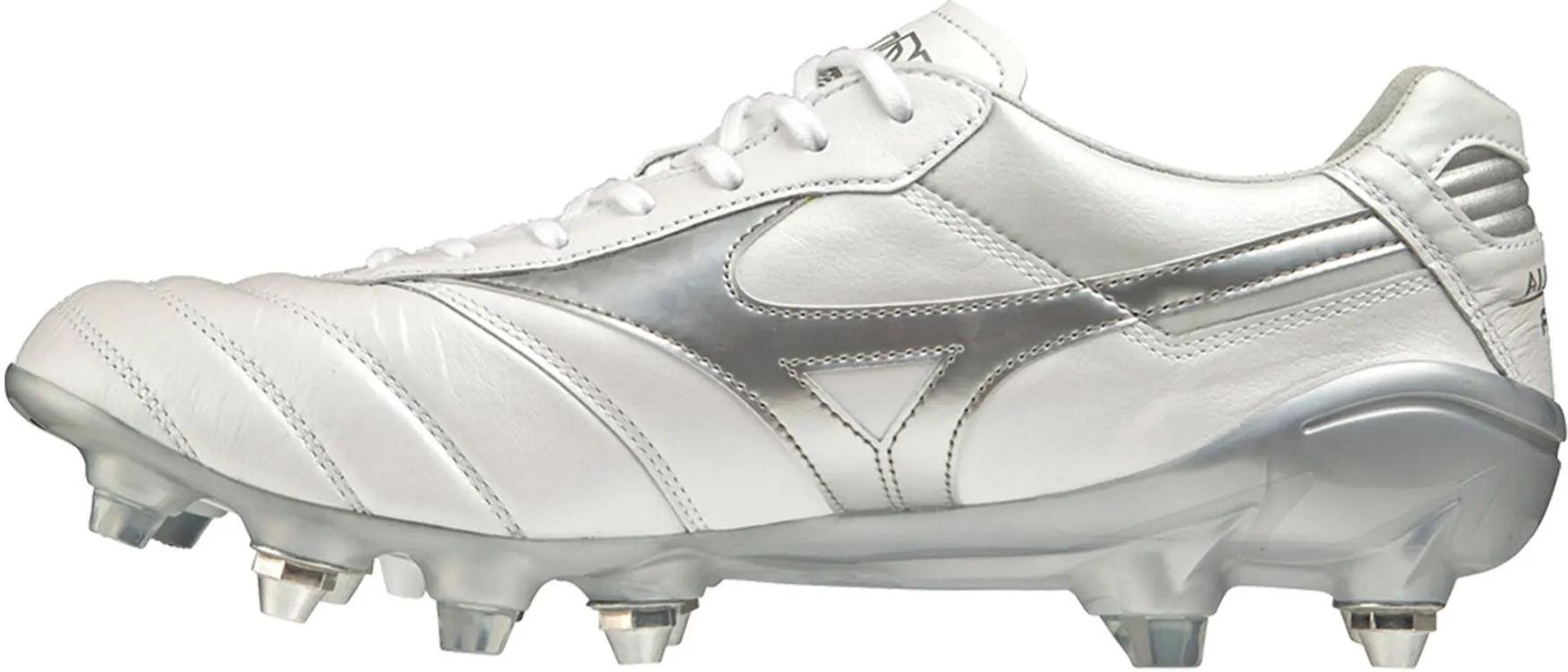 Mizuno Morelia DNA シューズ 8.5 UK Mizuno Pre-Future Morelia DNA Made in Japan FG - White/Silver
