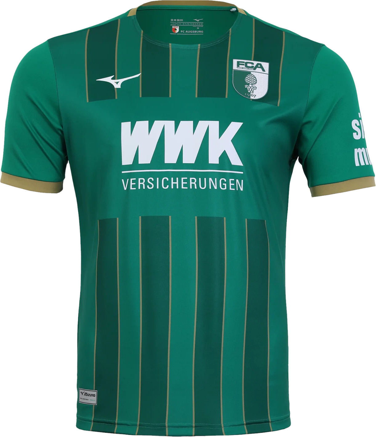 Camisa Mizuno FC Augsburg Jersey Away 2023/24