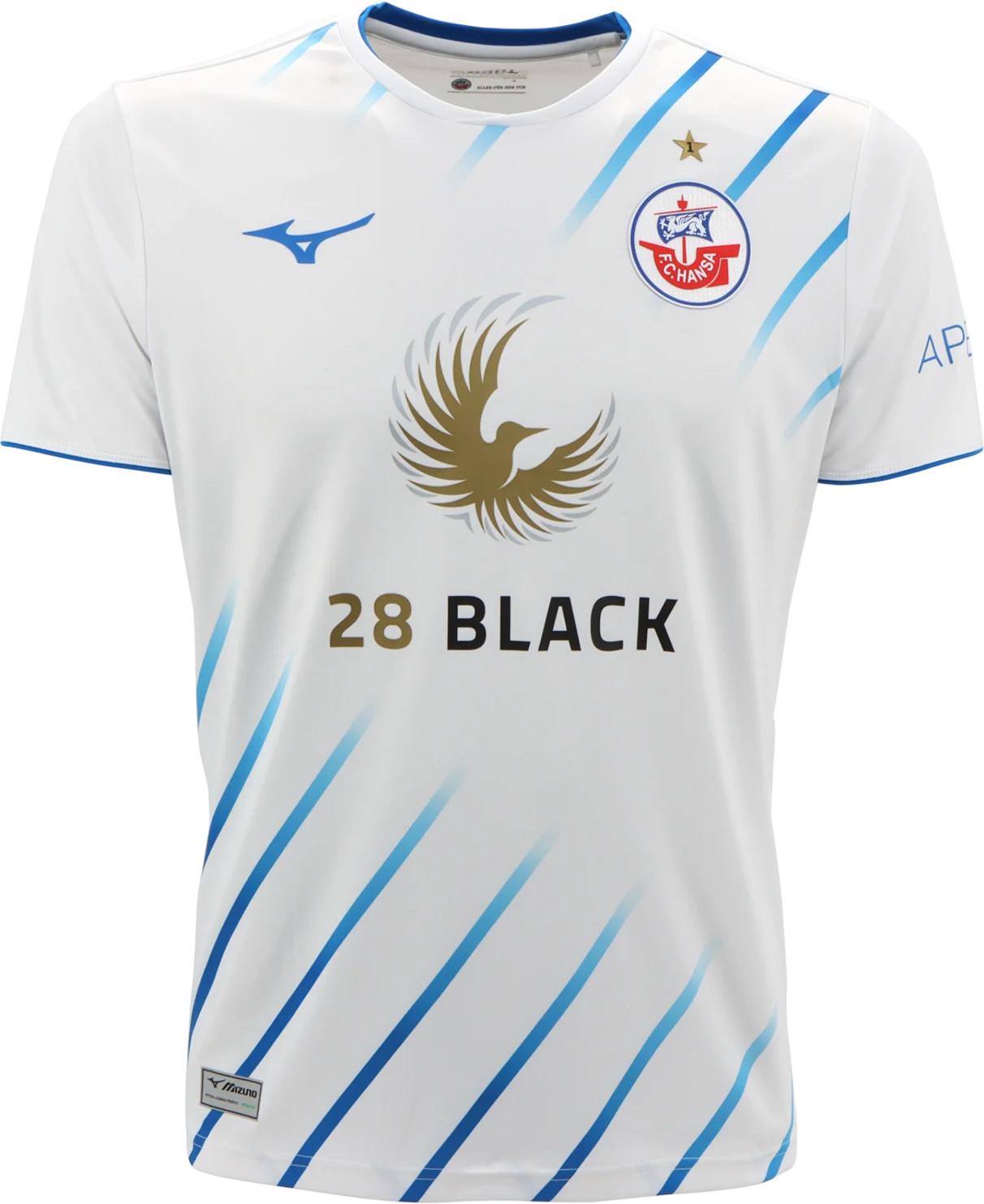Camisa Mizuno Hansa Rostock Jersey Away 2023/24 Kids