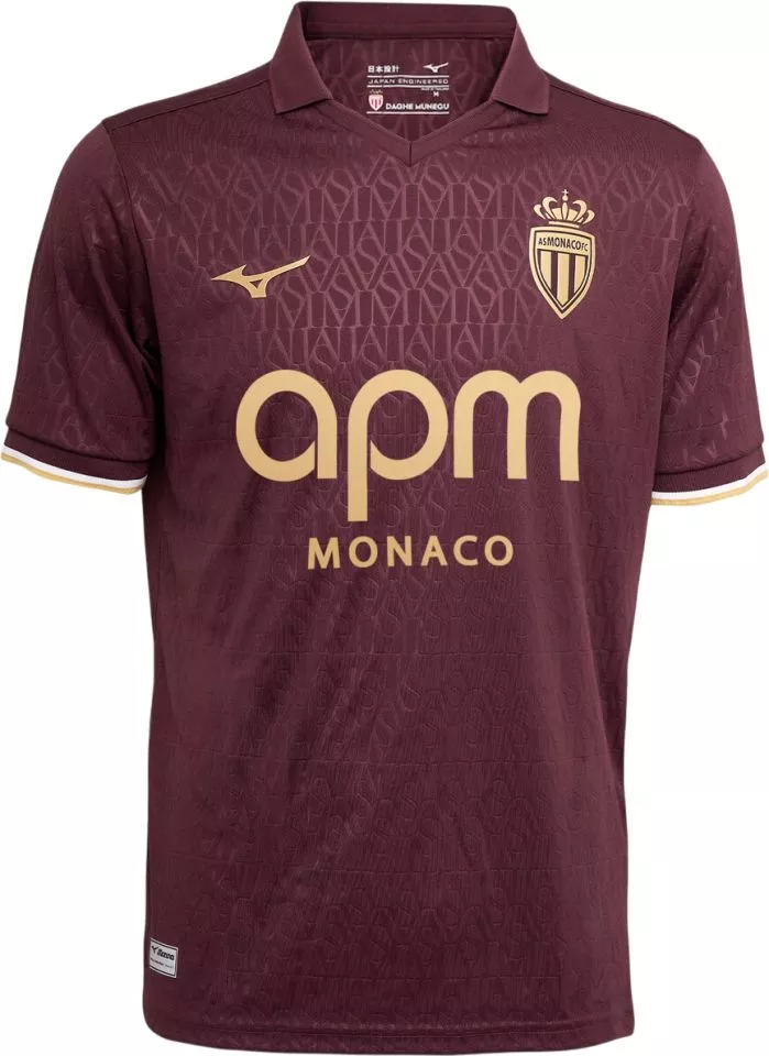 Dres (majica) s kratkim rukavima Mizuno AS Monaco Away 2026/27