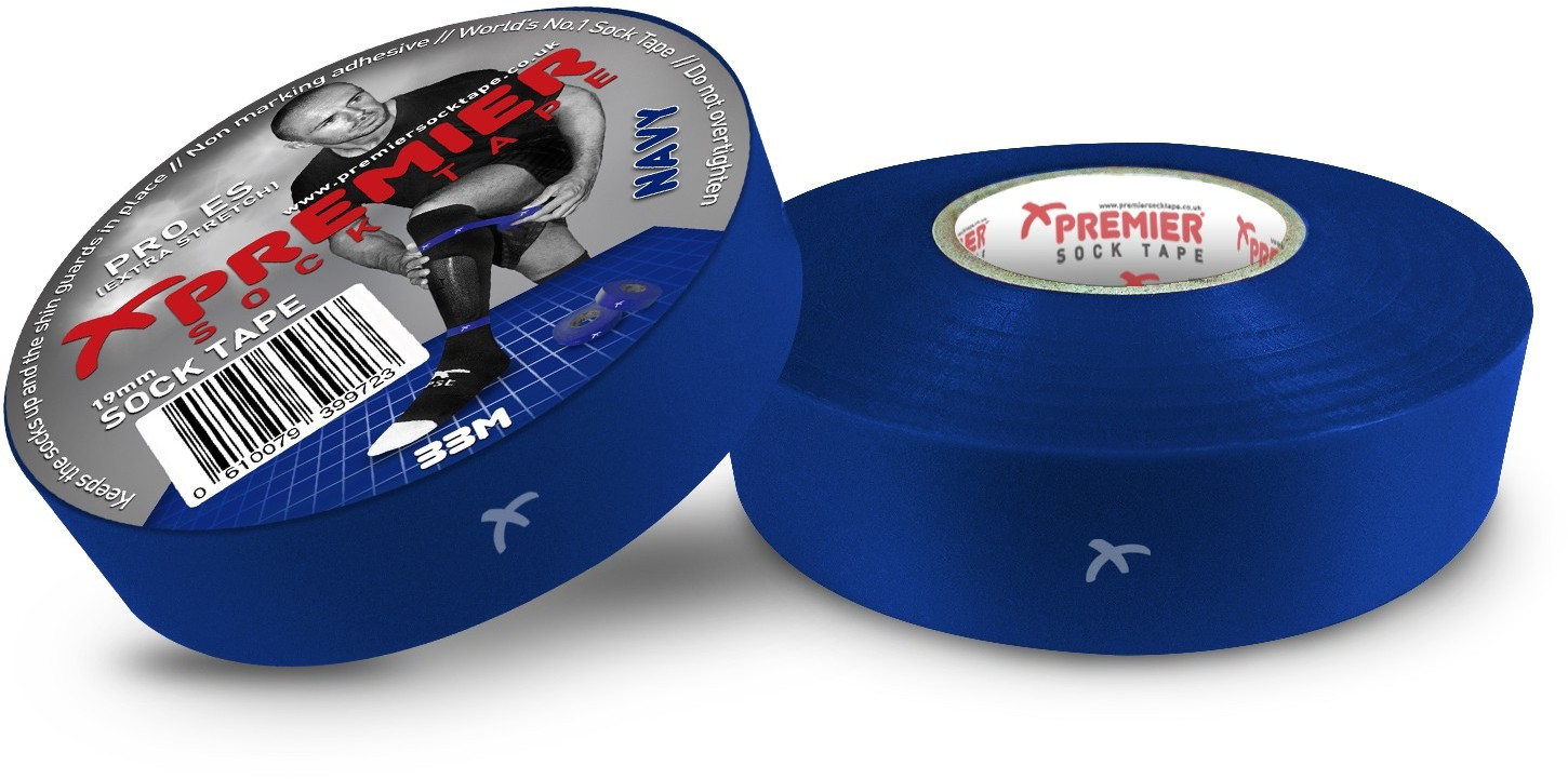 Teipit ja siteet Premier Sock Tape PACKPST19-Navy