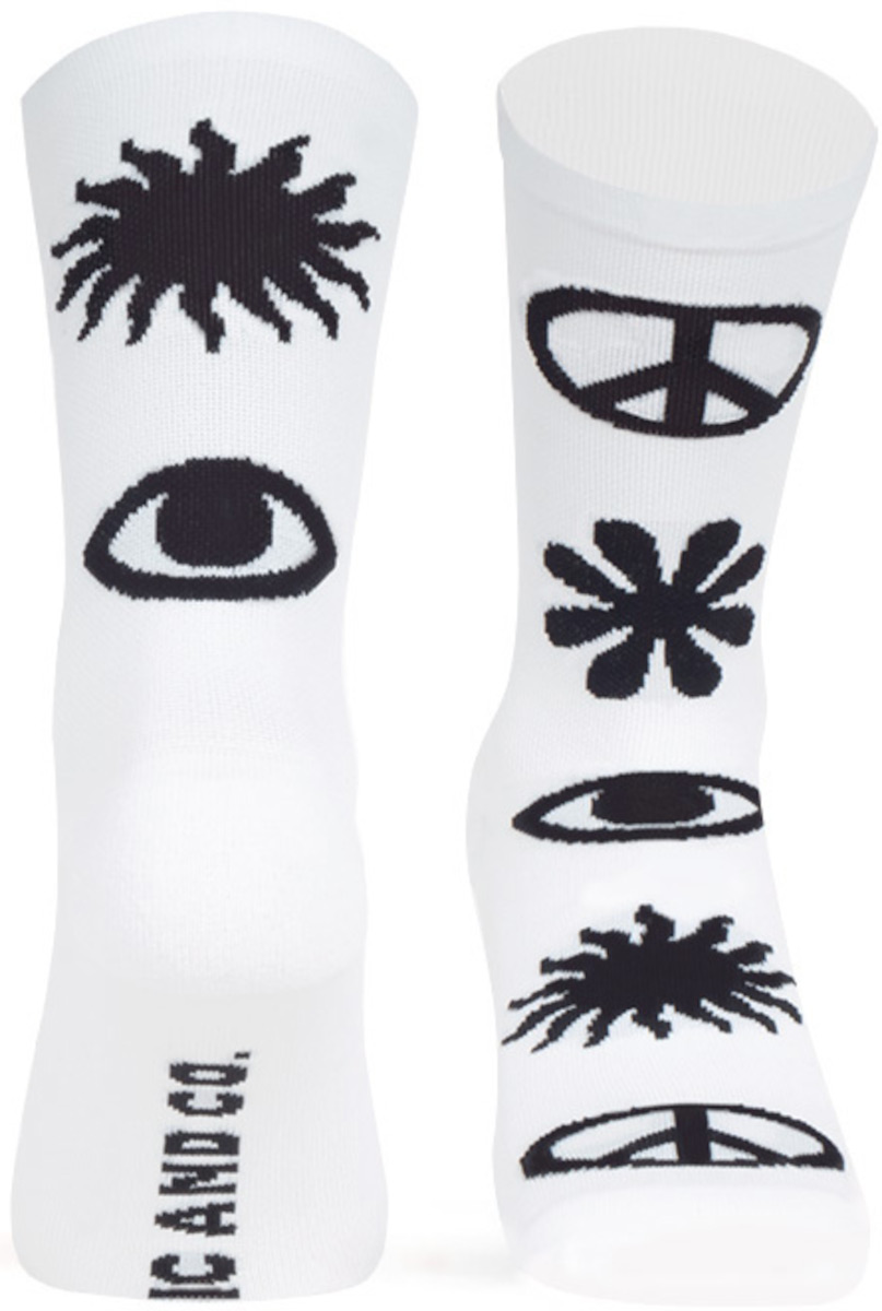 Socks Pacific and Co PEACE (BW)