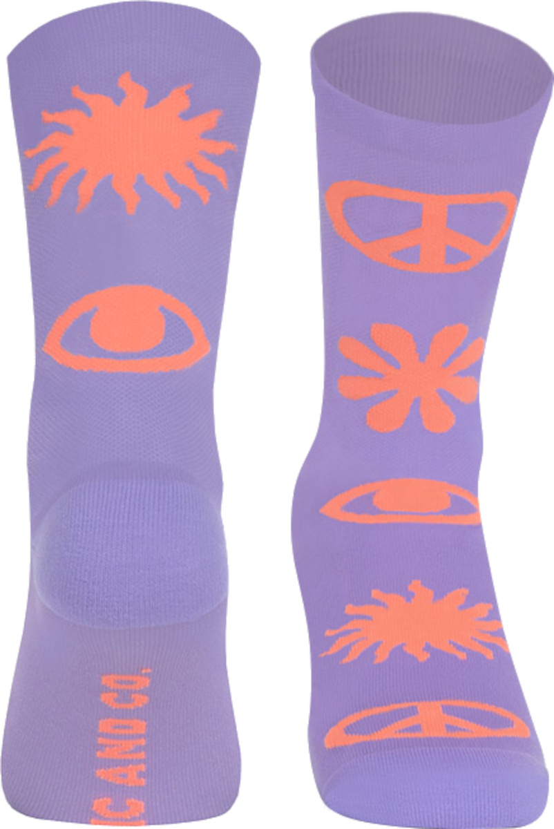 Chaussettes Pacific and Co PEACE (Lavender)