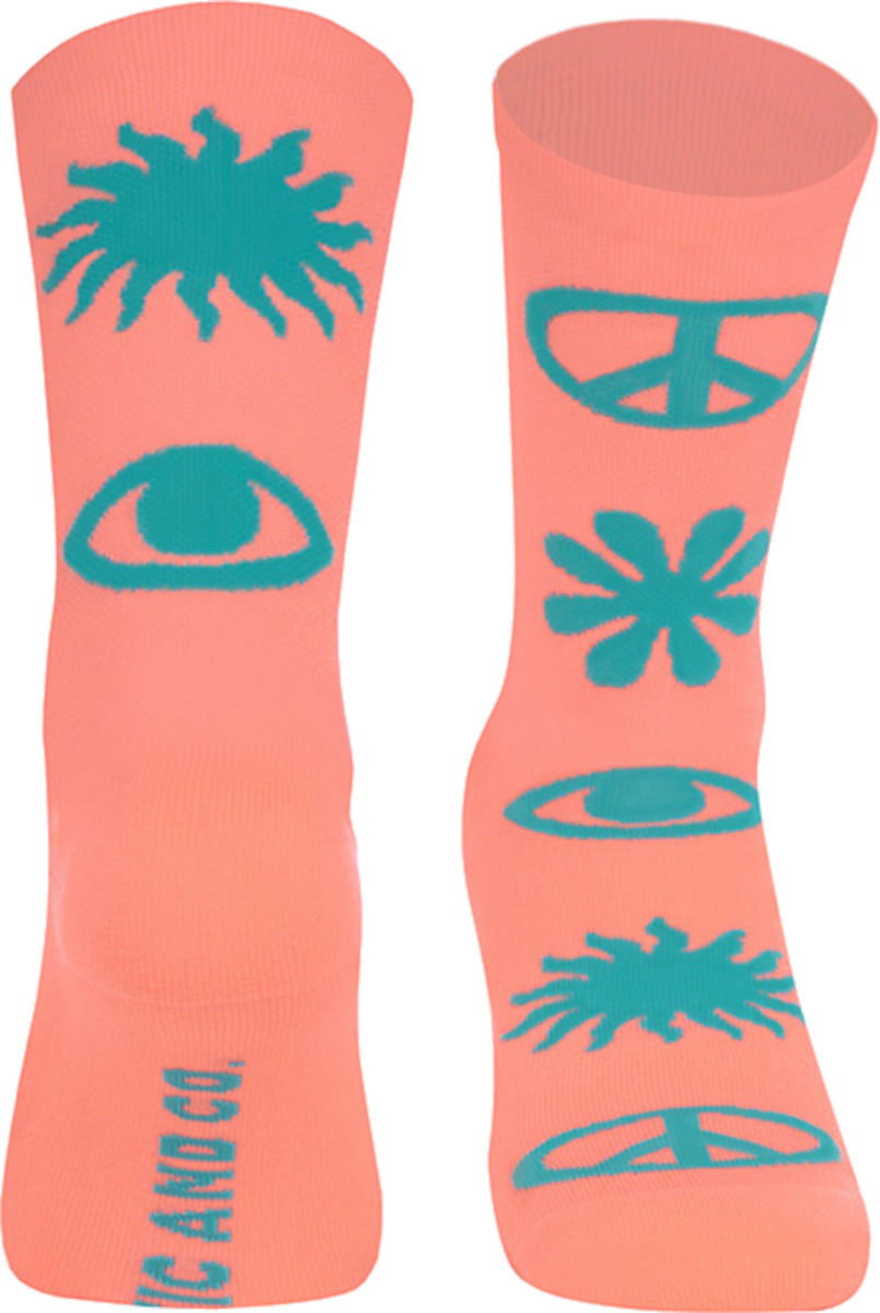 Socks Pacific and Co PEACE (Peach)