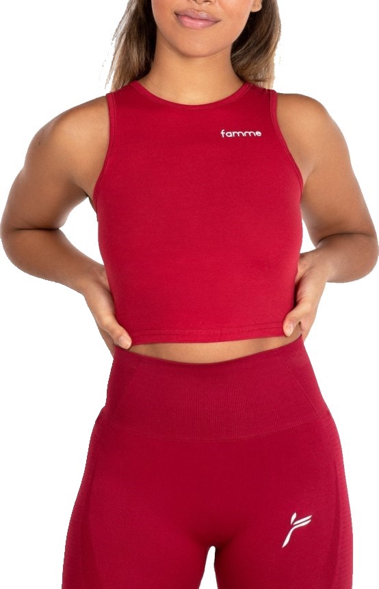 Débardeurs FAMME Pure Crop Top