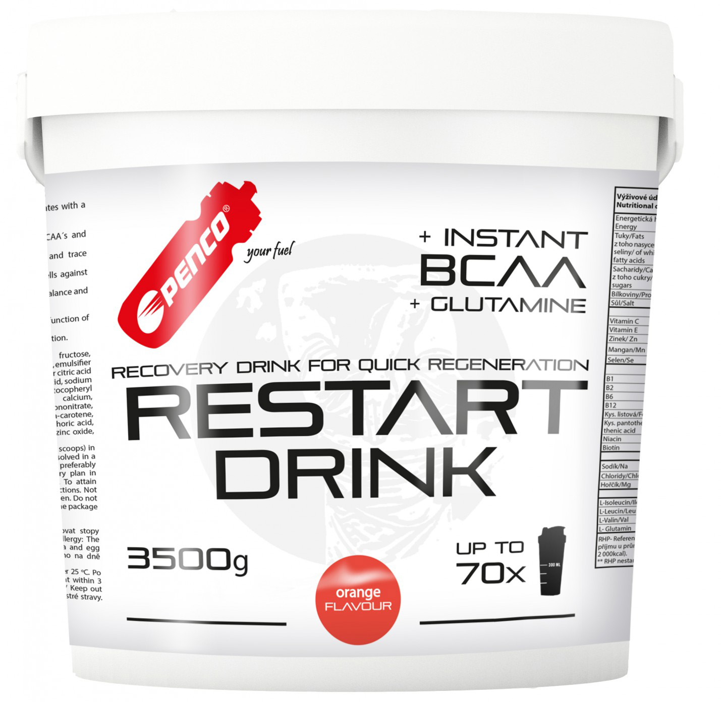 Recovery drink PENCO Restart Drink 3500g