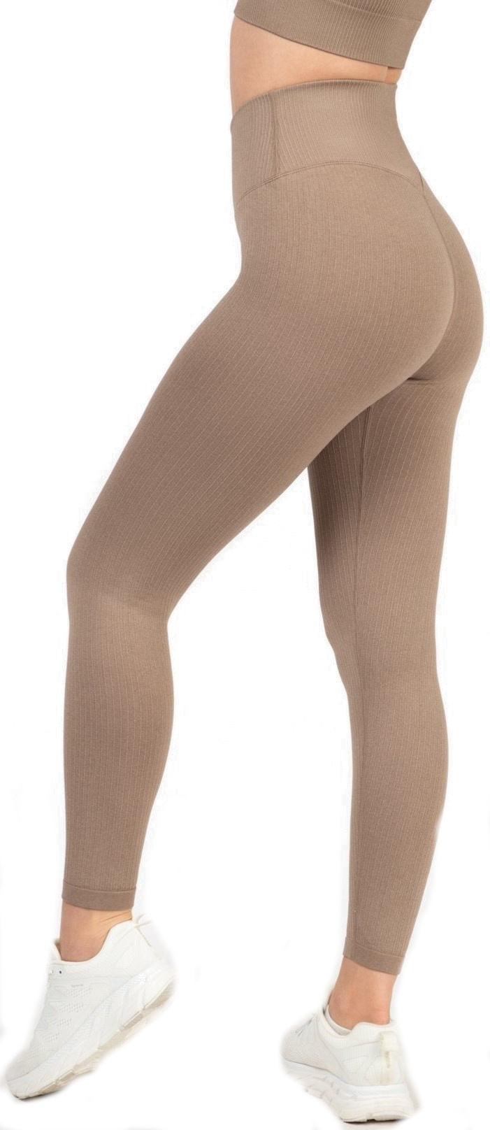 Legginsy FAMME Ribbed Seamless Tights
