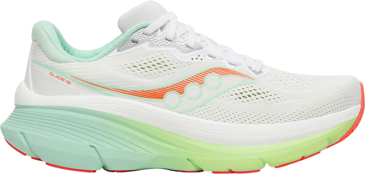Saucony Guide 19 Hardloopschoen, 37, Wit