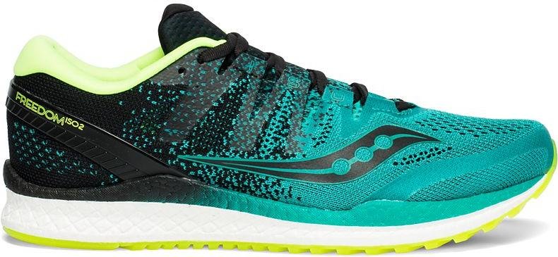 saucony freedom iso 3 homme cyan