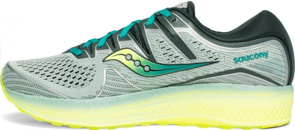 Green Saucony Triumph ISO 5 Mens Running Shoes 