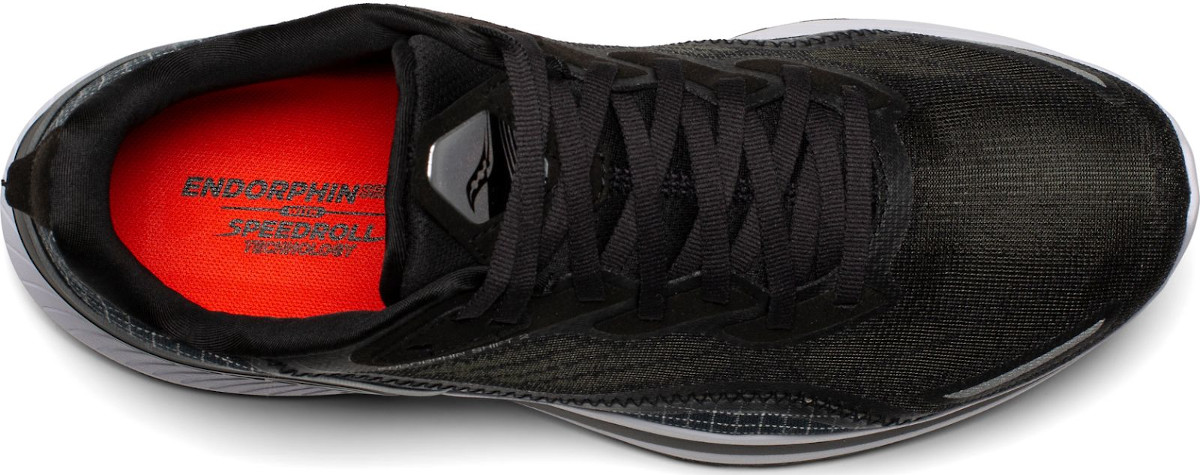 Saucony S10689-10 Endorphin Shift 2 Running Sneaker Men\'s Size 10.5 Run Walk Saucony Mens Endorphin Shift 2 Running Shoe 10 Black/White  main image 3