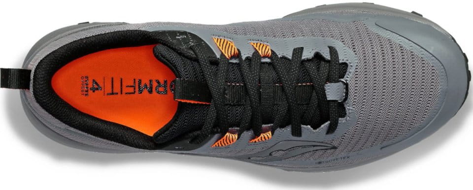 Saucony Peregrine 8 Ice+, Scarpe da Running Uomo, Nero Bianco E Nero 001, 50 EU