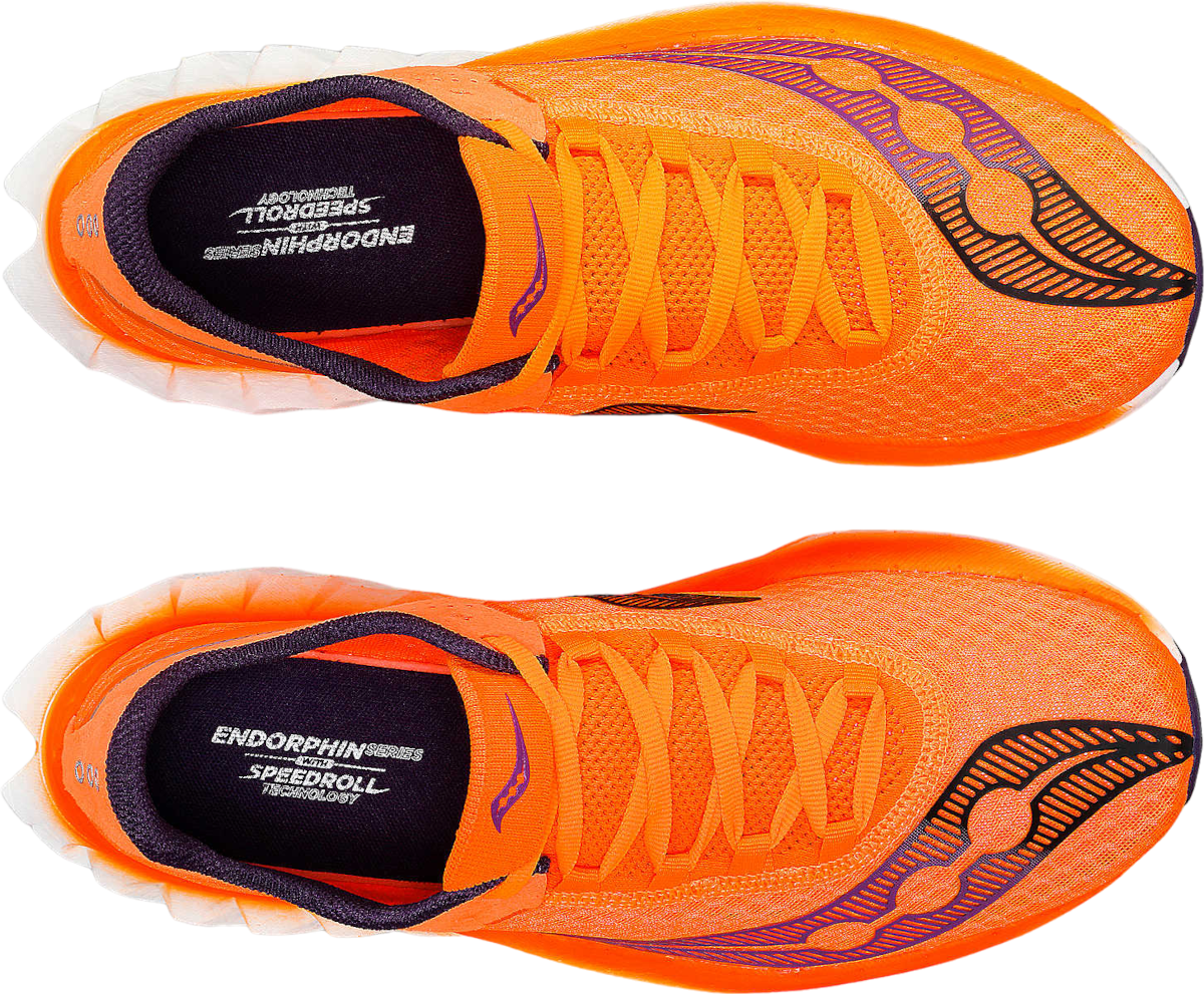 ENDORPHIN PRO 4　ブラック/オレンジ Saucony Endorphin PRO 4, 129 biały czarny, Regno Unito