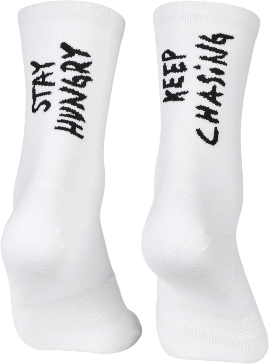 Saysky Combat high Sokken, M-L, Wit