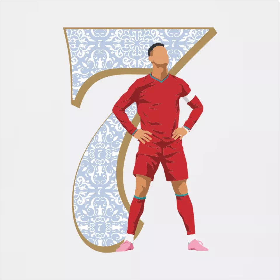 Pánske tričko s krátkym rukávom 11teamsports "SIUUU!" World Cup 2026