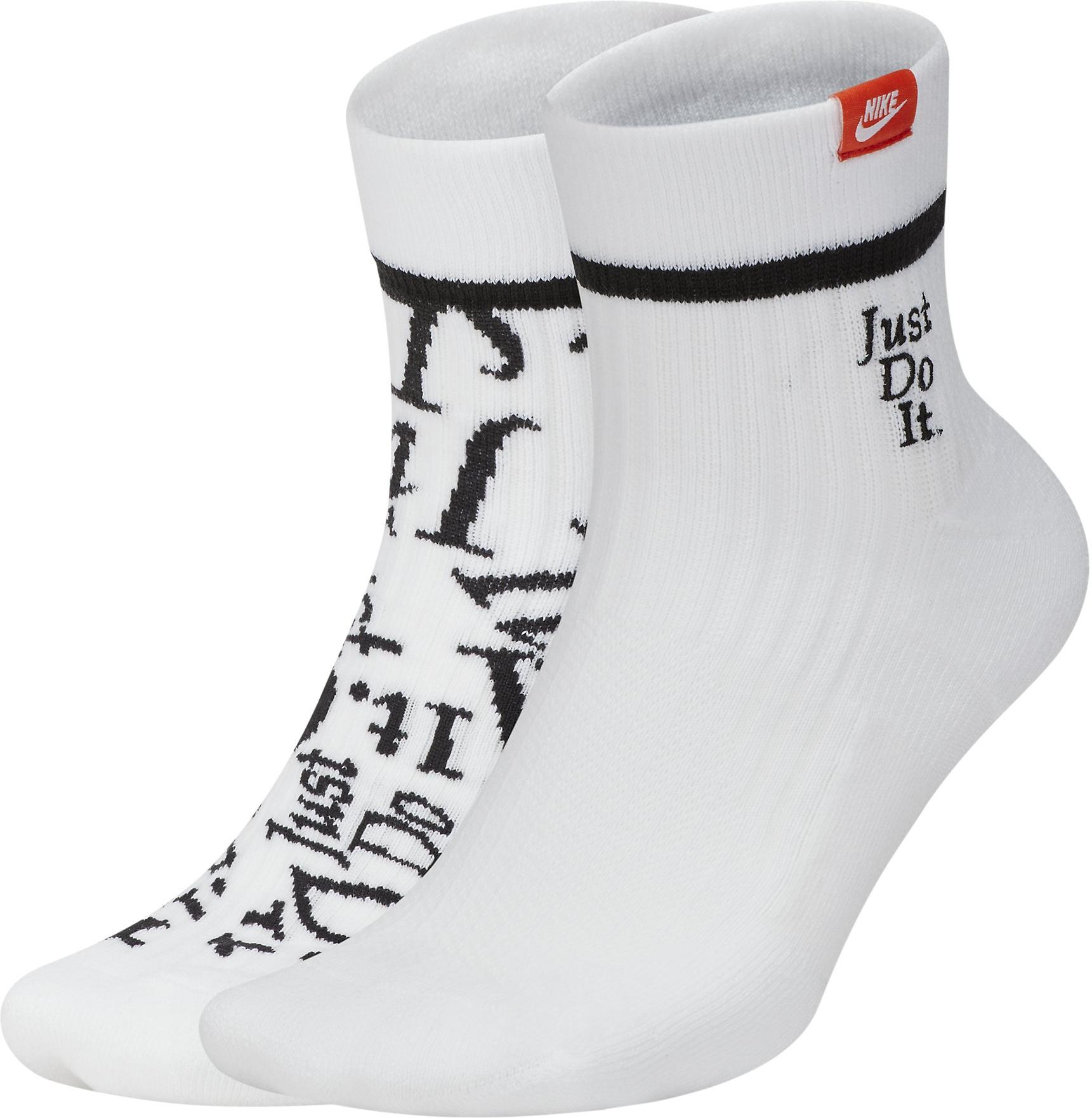 Kotníkové ponožky (2 páry) Nike SNEAKR Sox