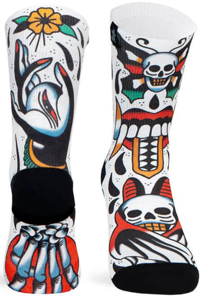 Běžecké ponožky Pacific and Colors Skull