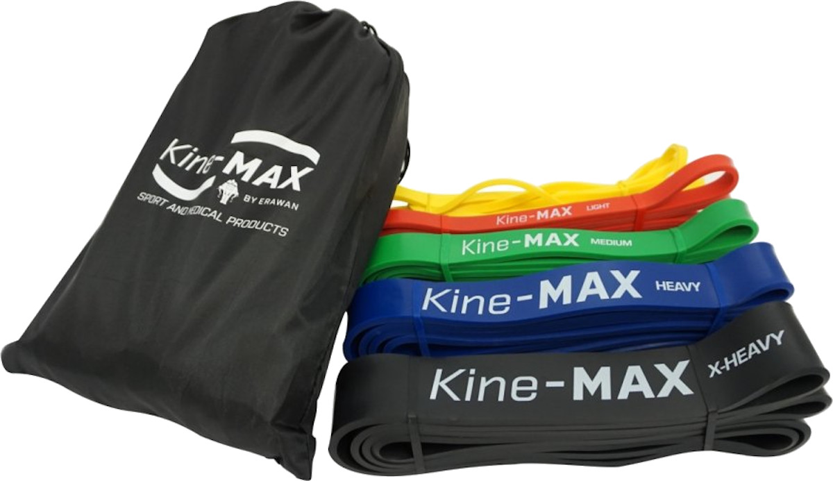 Set posilovacích gum Kine-MAX Professional Super Loop Resistance Band Kit (5 gum)