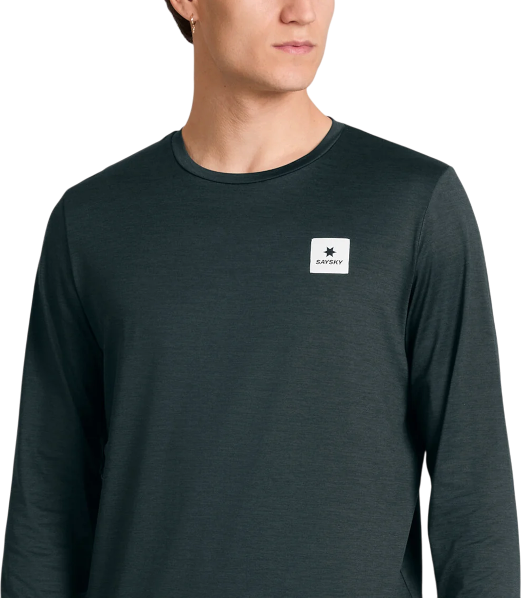 Saysky Statement Pace T-shirt met lange mouwen, S, Groen