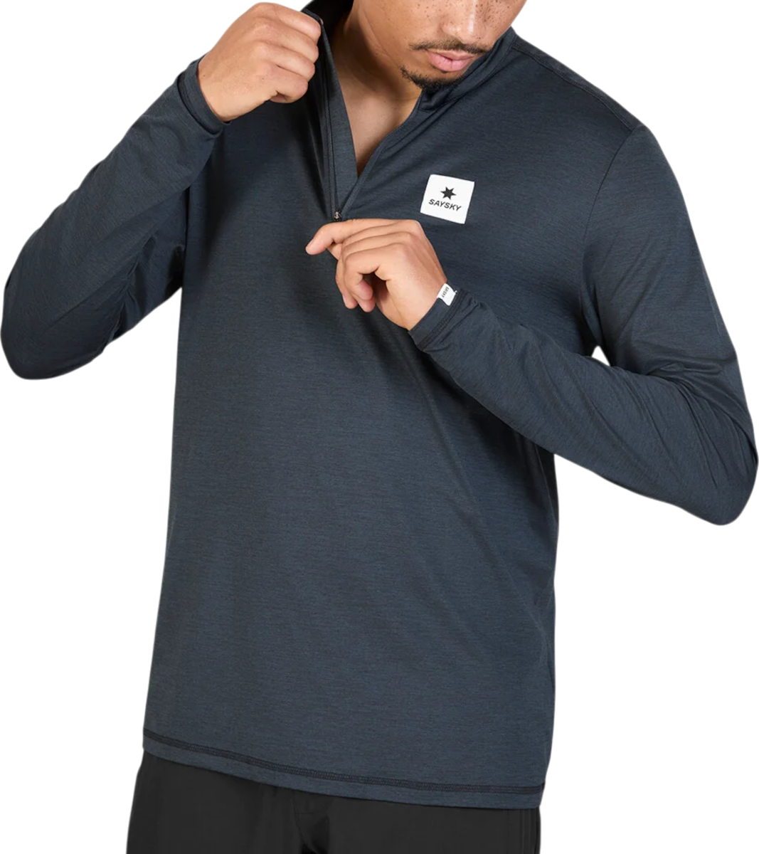 Saysky Pace Sweatshirt, S, Grijs