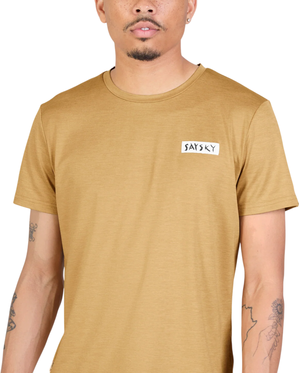 Saysky Tiger Pace T-shirt, L, Bruin