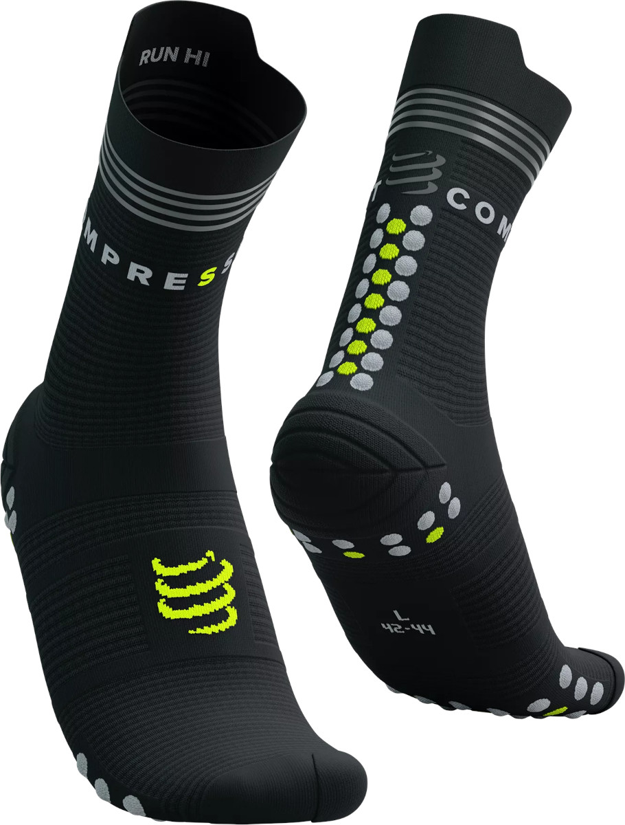 Nogavice Compressport Pro Racing Socks V4.0 Run High Flash