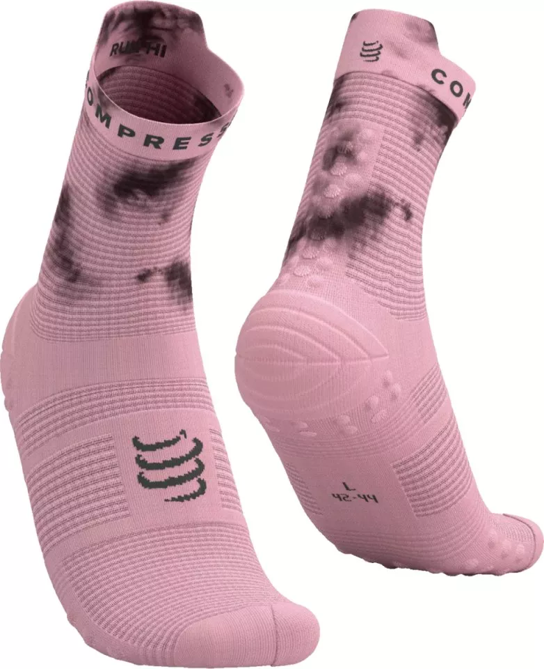 Strumpor Compressport PRO RACING SOCKS V4.0 RUN HIGH - EAT MY DUST!