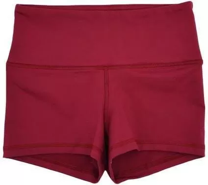 FLEO Deep Red High Rise Original Rövidnadrág