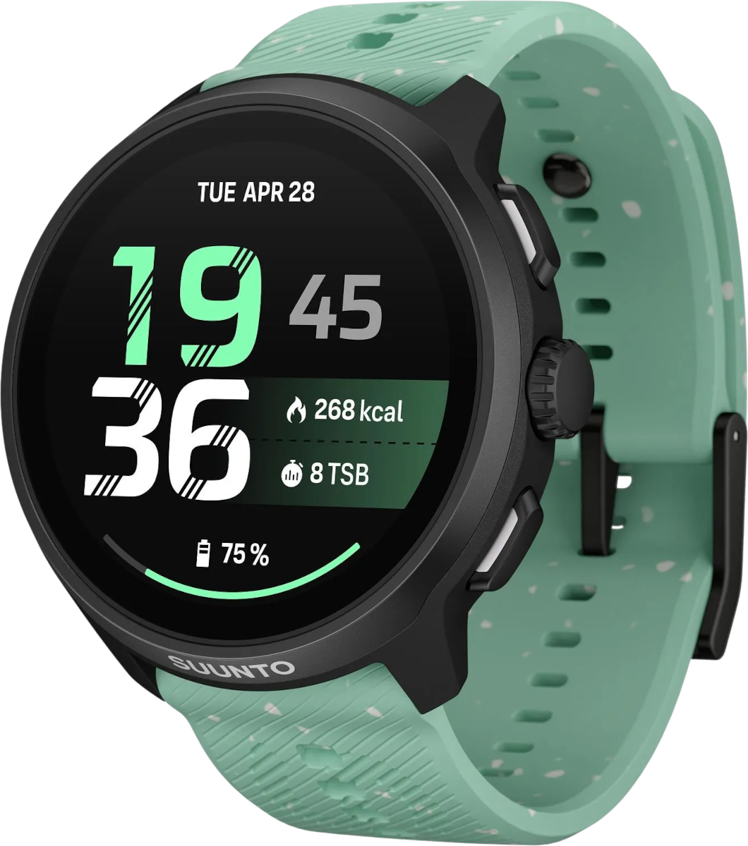 SUUNTO Run 2 (64GB) Horloge, Universele maat, Groen