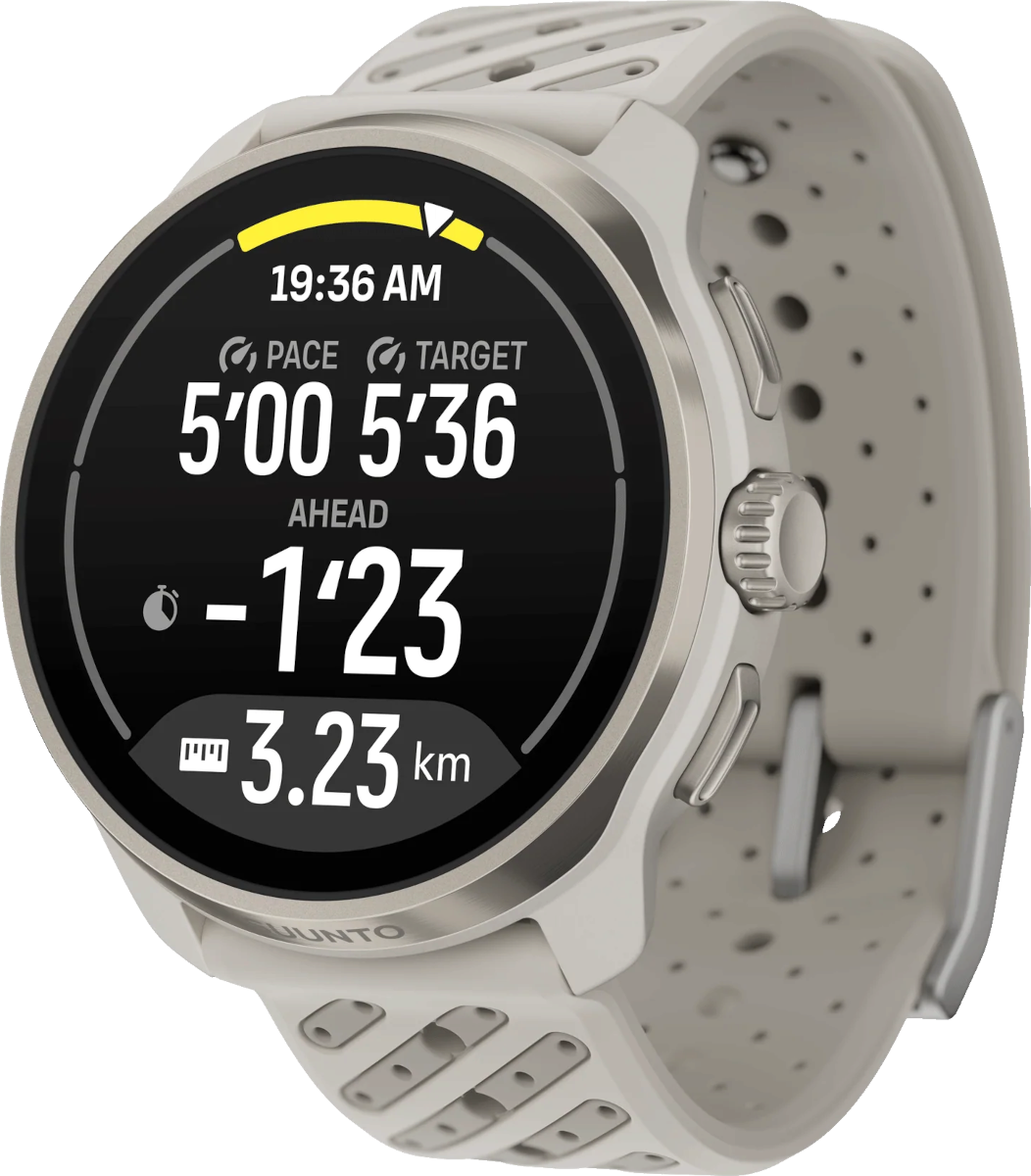 SUUNTO Race 3S Titanium Horloge, Universele maat, Grijs