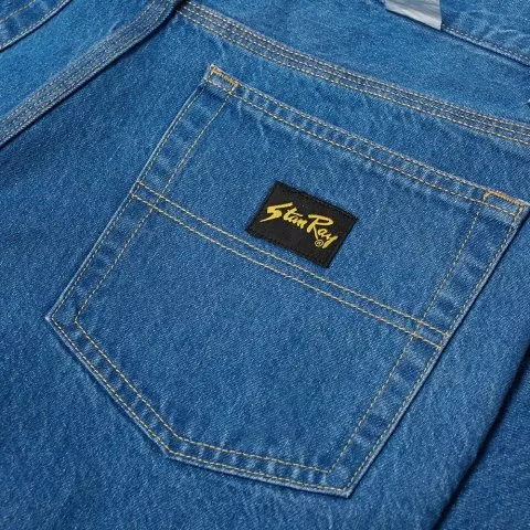 Stan Ray Stan Ray Taper 5 Pocket Trousers Blue Nadrágok