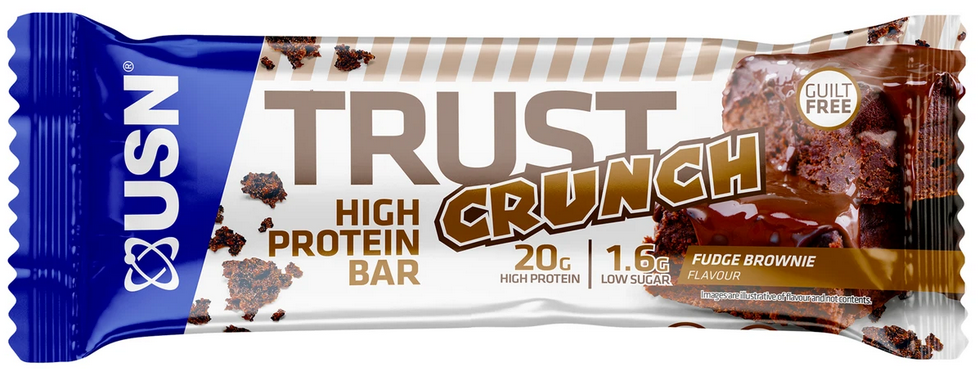 Protein bar USN Trust Crunch 60g tripple chocolate