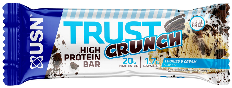 Proteinová tyčinka USN Trust Crunch 60 g smetanová sušenka