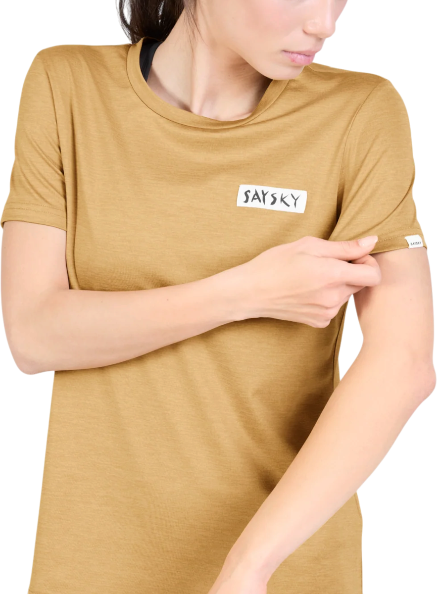 Saysky Tiger Pace T-shirt, M, Bruin