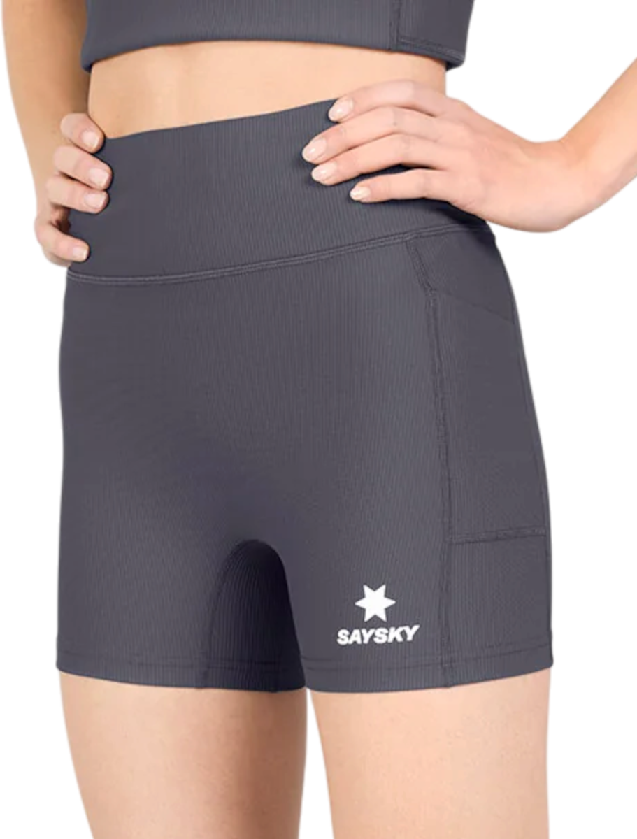 Saysky Combat+ 4inch Korte broeken, S, Grijs