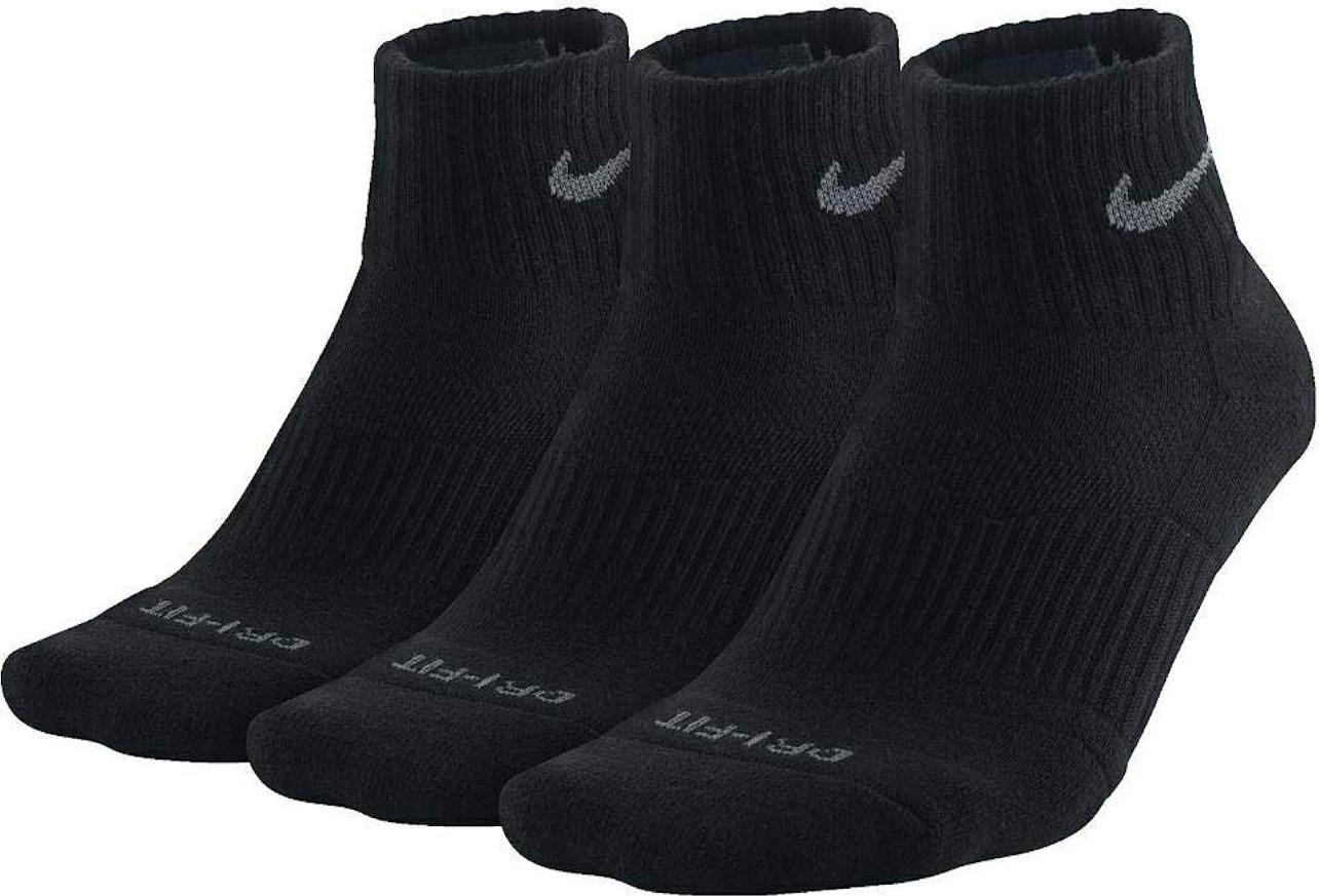 Unisex tréninkové ponožky Nike Dri-FIT Half-Cushion (3 páry)