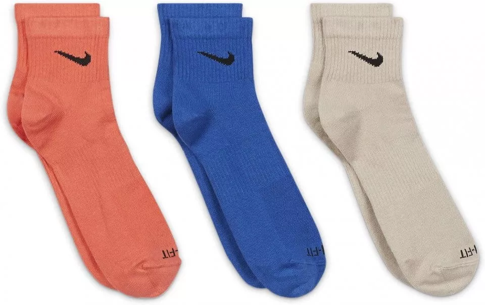 Chaussettes Nike Everyday Plus Lightweight Training Ankle Socks (3 Pairs)
