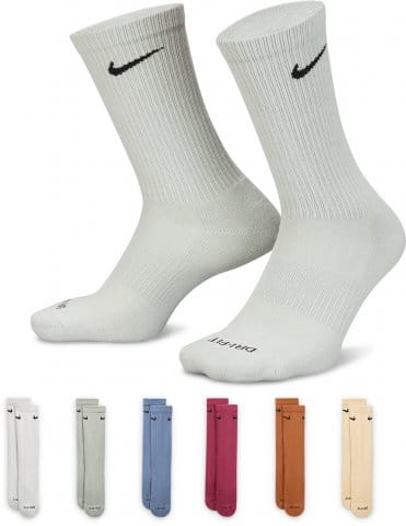 Nike Everyday Plus Cushioned Training Crew Socks (6 Pairs ...