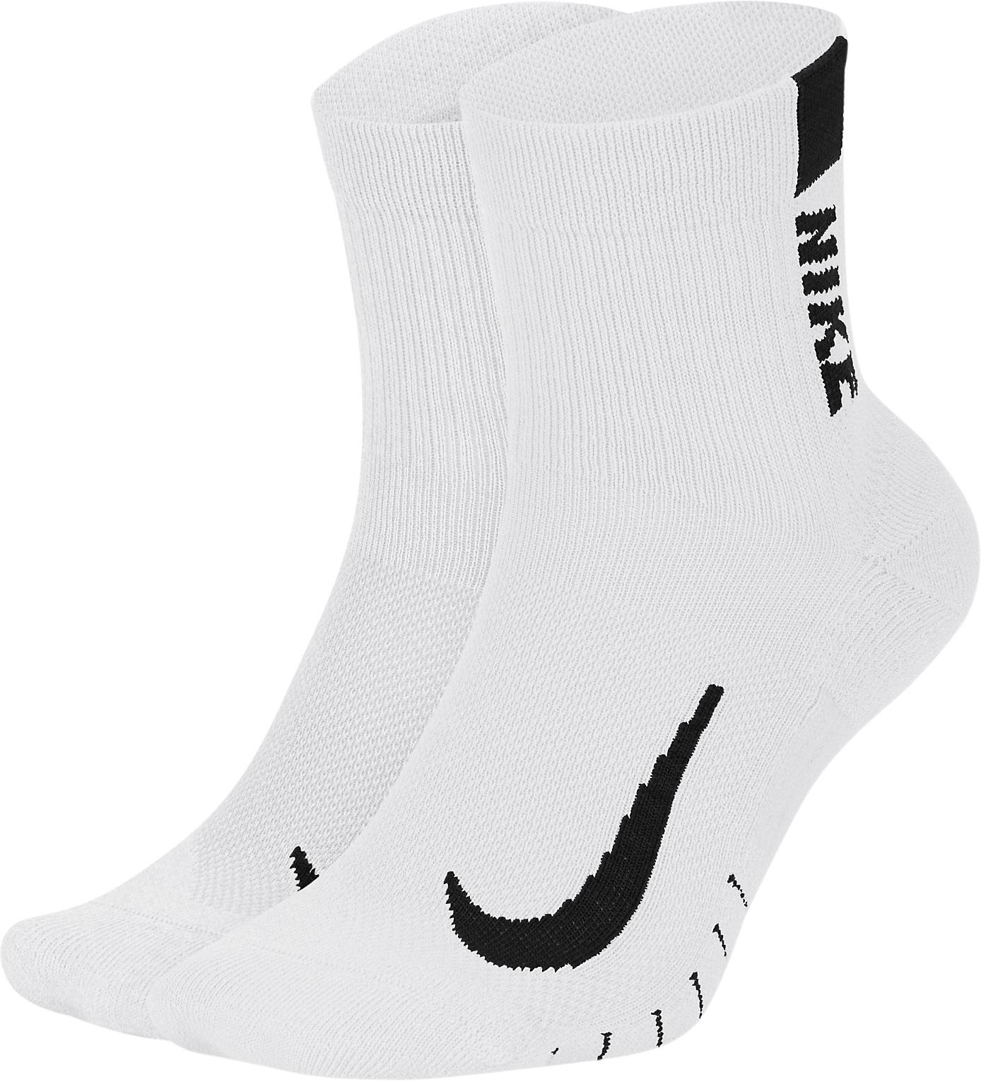 Socks Nike U NK MLTPLIER ANKLE 2PR