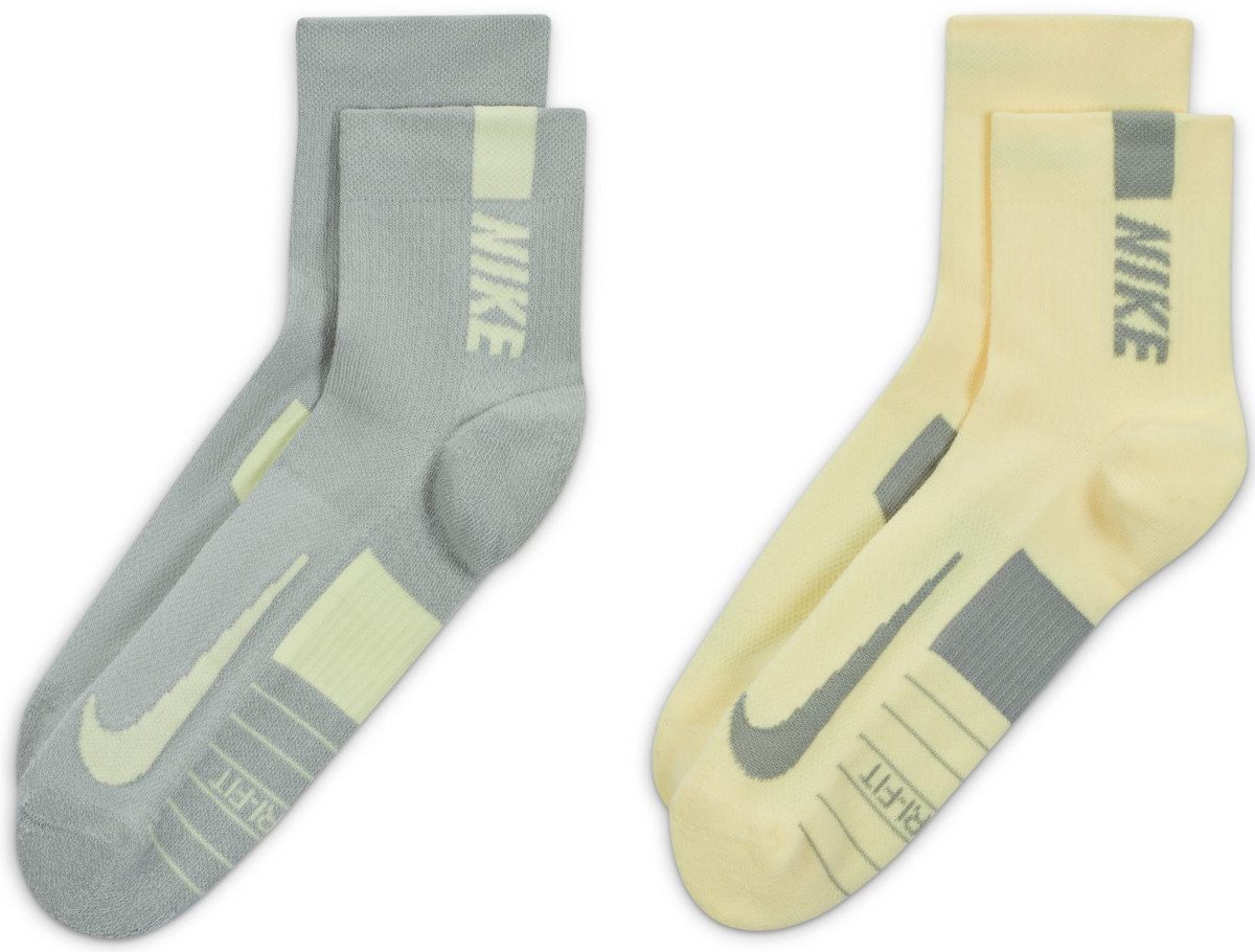 Chaussettes Nike Multiplier Running Ankle Socks (2 Pair)