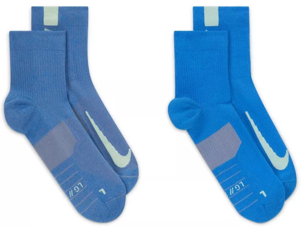 Socken Nike U NK MLTPLIER ANKLE 2PR - 144