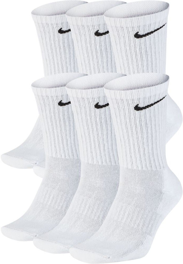 Šest párů tréninkových ponožek Nike Everyday Cushioning Crew