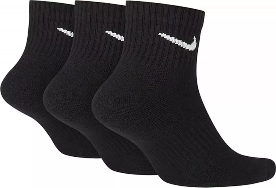 Tři páry tréninkových ponožek Nike Everyday Cushioning Ankle