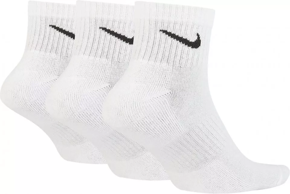 Tři páry tréninkových ponožek Nike Everyday Cushioning Ankle