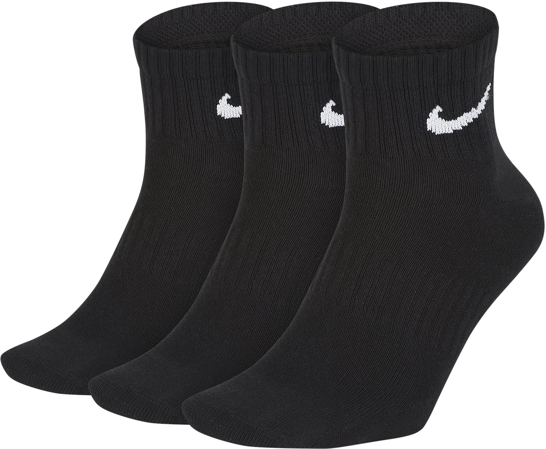 Kotníkové tréninkové ponožky Nike Everyday Lightweight (3 páry)