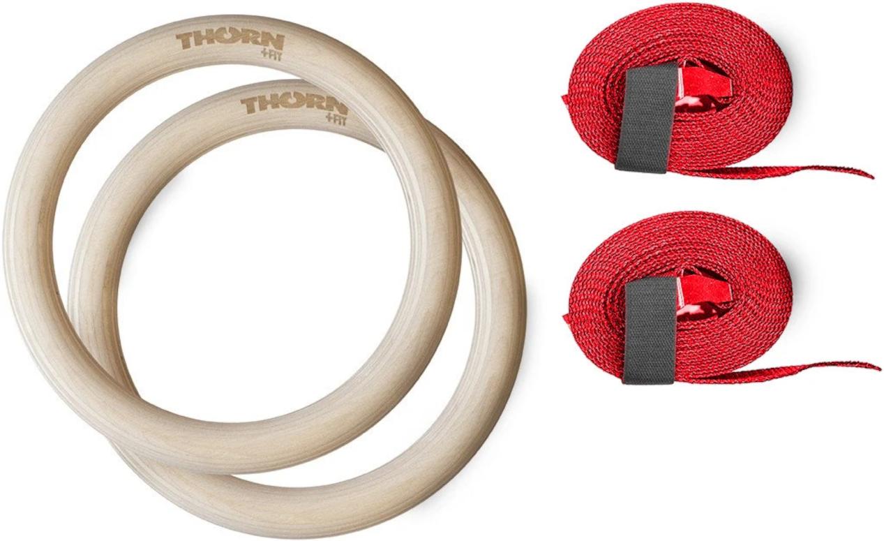 cerc THORN+fit Wooden Rings Ø32 set with bands